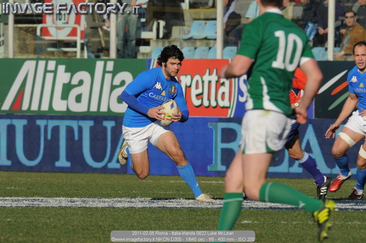2011-02-05 Roma - Italia-Irlanda 0822 Luke McLean